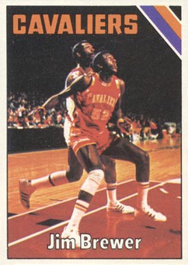 1975 Topps Jim Brewer #46 Basketball Card