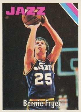 1975 Topps Bernie Fryer #36 Basketball Card