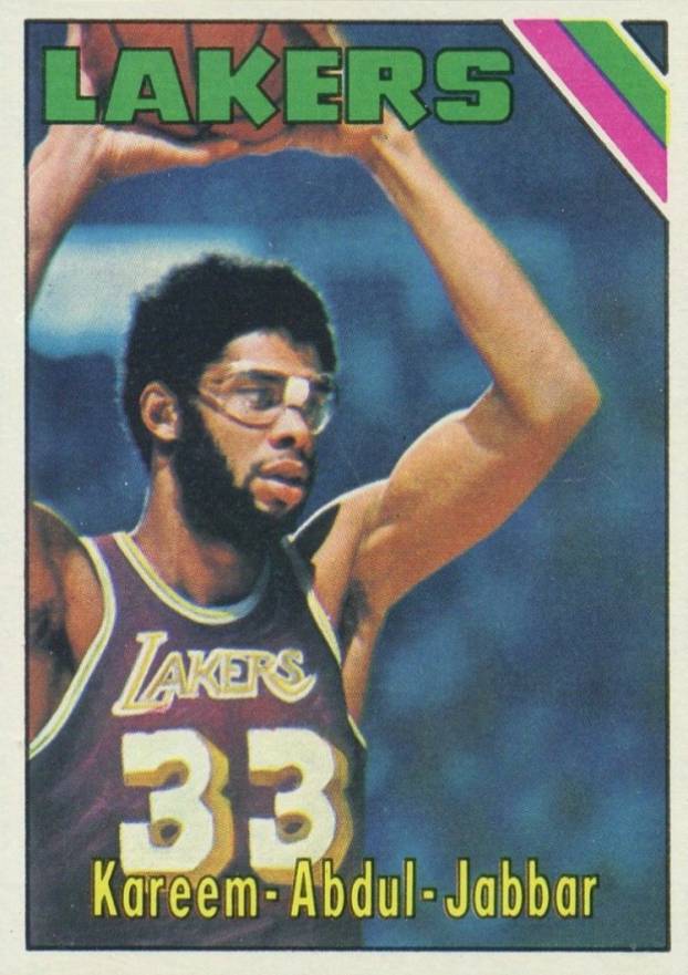 1975 Topps Kareem Abdul-Jabbar #90 Basketball Card