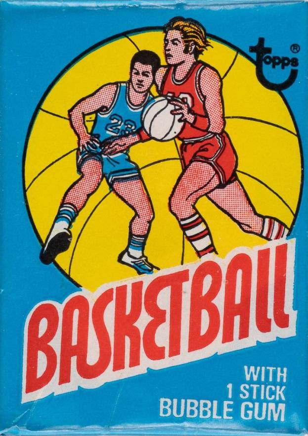 1975 Topps Wax Pack #WP Basketball Card