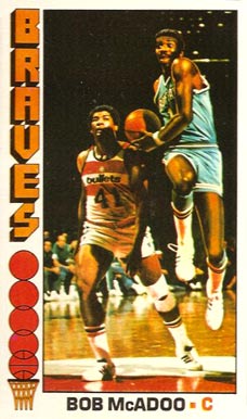 1976 Topps Bob McAdoo #140 Basketball Card