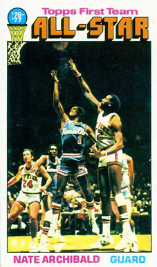 1976 Topps Nate Archibald #129 Basketball Card