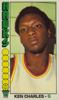 1976 Topps Ken Charles #121 Basketball Card