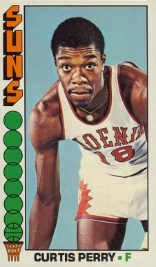 1976 Topps Curtis Perry #116 Basketball Card