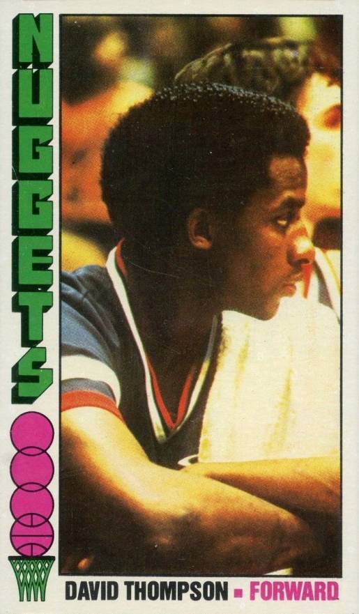 1976 Topps David Thompson #110 Basketball Card