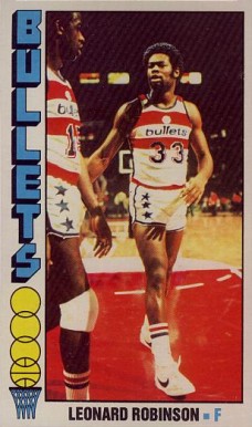 1976 Topps Leonard Robinson #104 Basketball Card