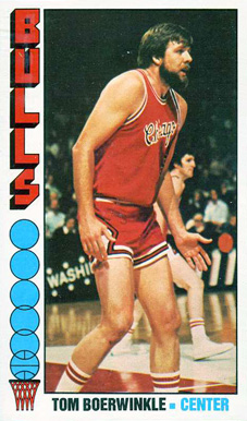 1976 Topps Tom Boerwinkle #85 Basketball Card