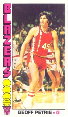 1976 Topps Geoff Petrie #78 Basketball Card