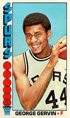 1976 Topps George Gervin #68 Basketball Card