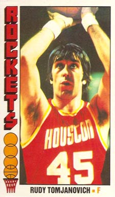 1976 Topps Rudy Tomjanovich #66 Basketball Card