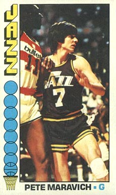 1976 Topps Pete Maravich #60 Basketball Card