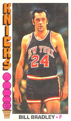 1976 Topps Bill Bradley #43 Basketball Card