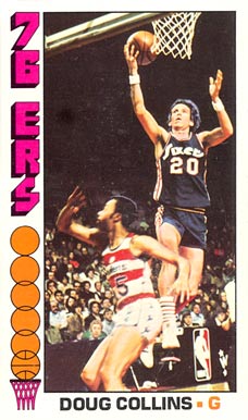 1976 Topps Doug Collins #38 Basketball Card