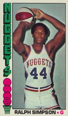 1976 Topps Ralph Simpson #22 Basketball Card