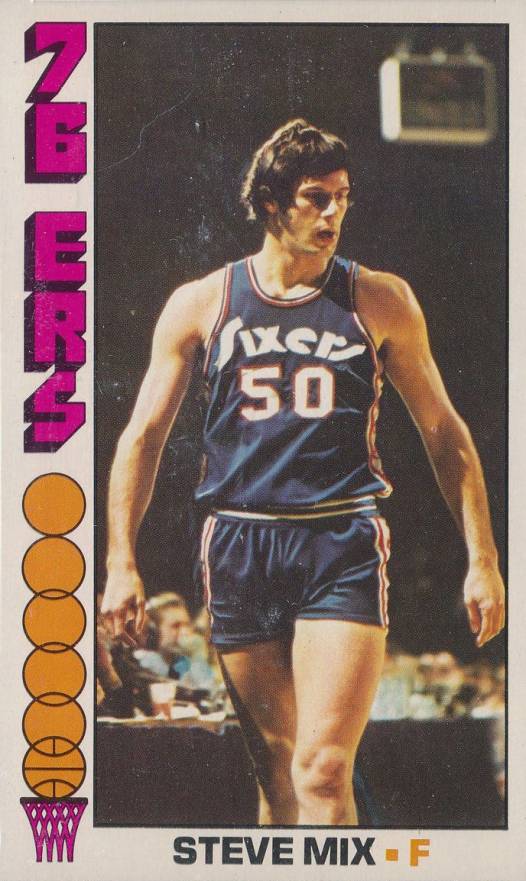 1976 Topps Steve Mix #21 Basketball Card