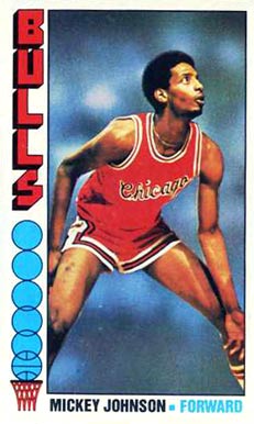 1976 Topps Mickey Johnson #14 Basketball Card