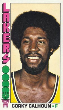 1976 Topps Corkey Calhoun #12 Basketball Card