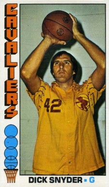 1976 Topps Dick Snyder #2 Basketball Card