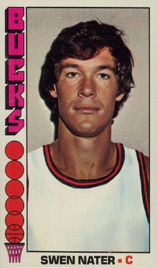 1976 Topps Swen Nater #103 Basketball Card