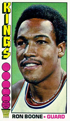 1976 Topps Ron Boone #95 Basketball Card