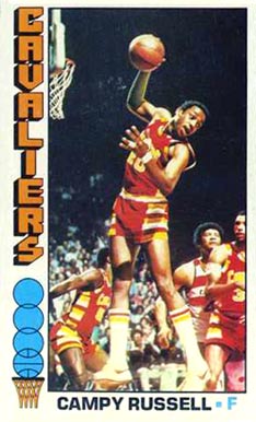 1976 Topps Campy Russell #23 Basketball Card