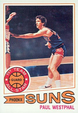 1977 Topps Paul Westphal #10 Basketball Card