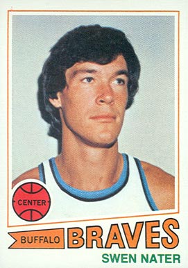 1977 Topps Swen Nater #92 Basketball Card