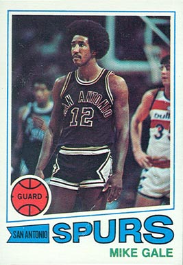 1977 Topps Mike Gale #79 Basketball Card