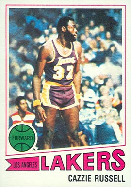 1977 Topps Cazzie Russell #59 Basketball Card