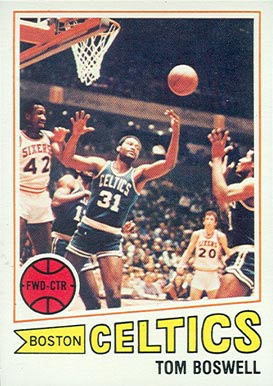 1977 Topps Tom Boswell #19 Basketball Card