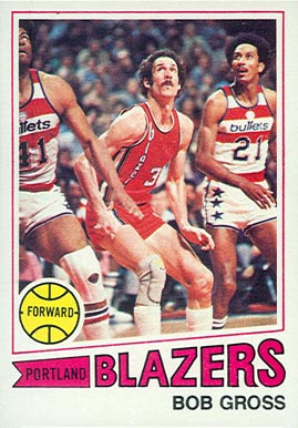 1977 Topps Bob Gross #11 Basketball Card