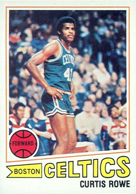 1977 Topps Curtis Rowe #3 Basketball Card