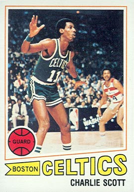 1977 Topps Charlie Scott #125 Basketball Card
