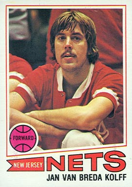 1977 Topps Jan Van Breda Kolff #109 Basketball Card