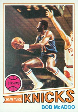 1977 Topps Bob McAdoo #45 Basketball Card