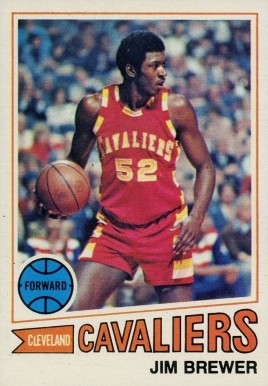 1977 Topps Jim Brewer #9 Basketball Card