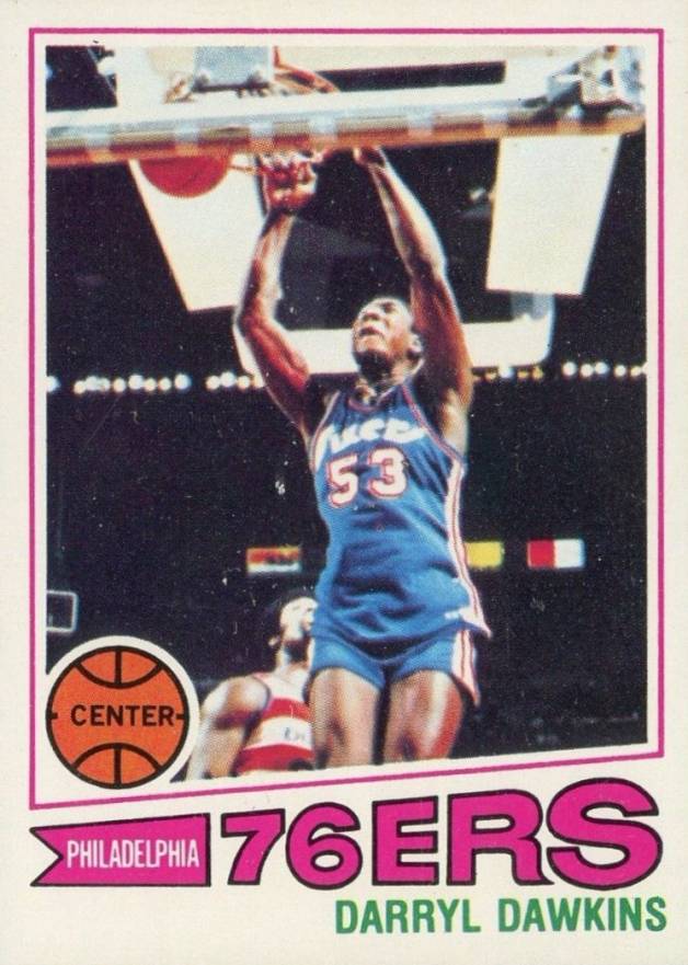 1977 Topps Darryl Dawkins #132 Basketball Card