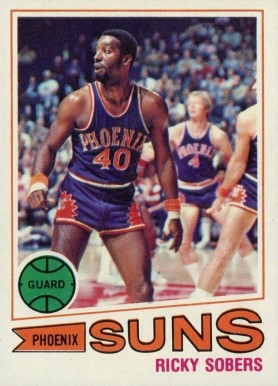 1977 Topps Ricky Sobers #42 Basketball Card