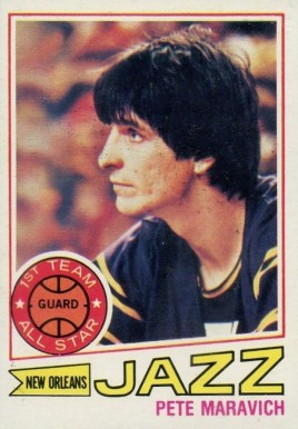 1977 Topps Pete Maravich #20 Basketball Card