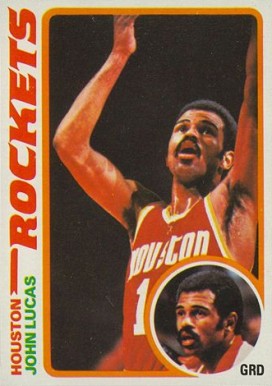 1978 Topps John Lucas #106 Basketball Card