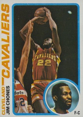 1978 Topps Jim Chones #105 Basketball Card