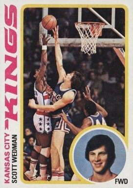 1978 Topps Scott Wedman #79 Basketball Card