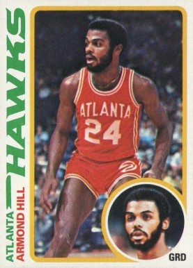 1978 Topps Armond Hill #70 Basketball Card