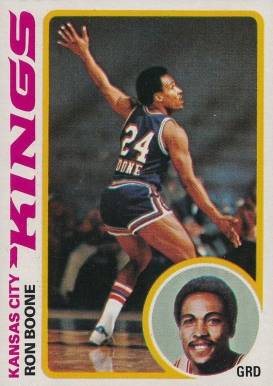 1978 Topps Ron Boone #49 Basketball Card