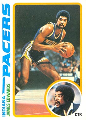 1978 Topps James Edwards #27 Basketball Card