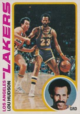 1978 Topps Lou Hudson #24 Basketball Card