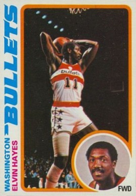 1978 Topps Elvin Hayes #25 Basketball Card