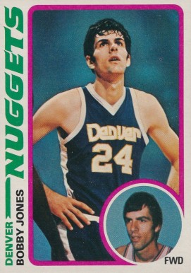 1978 Topps Bobby Jones #14 Basketball Card