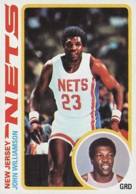 1978 Topps John Williamson #11 Basketball Card