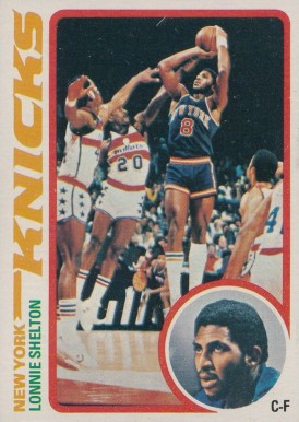 1978 Topps Lonnie Shelton #66 Basketball Card